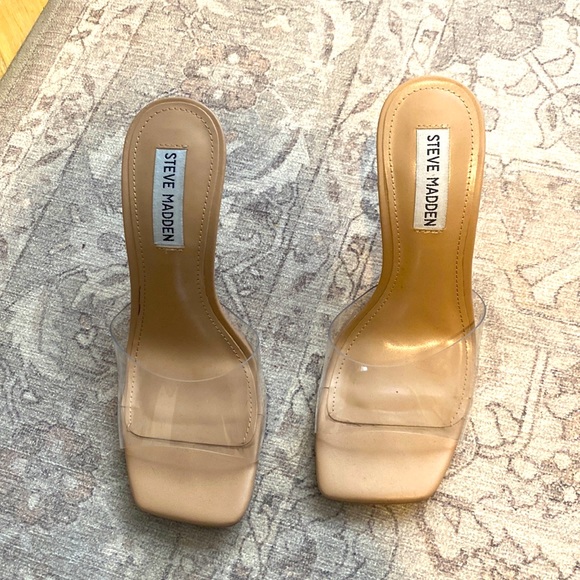 Steve Madden glass slipper heels - Picture 1 of 2